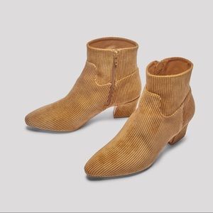 Miista Lorelle Toasted Cord Ankle Boots